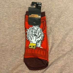 NWT My Hero Academia Shigaraki no show socks